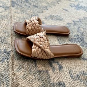 A New Day rafia slides, size 8.5